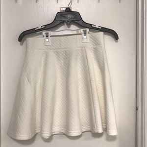 White skirt